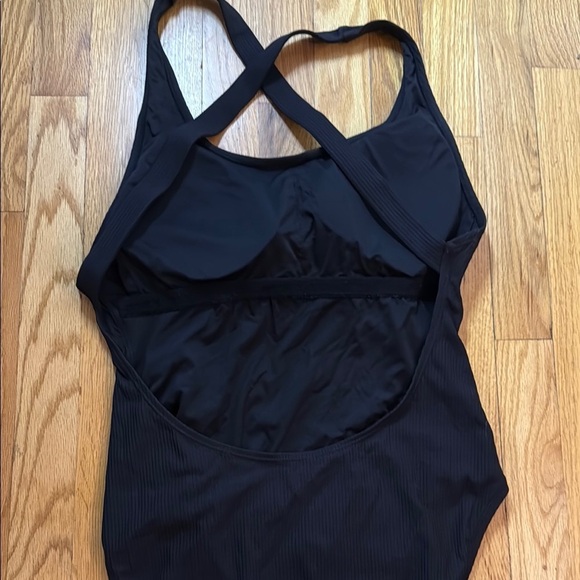 Andie sz XL The Tulum ribbed Black Women's Swimwear new without tags - Picture 4 of 7